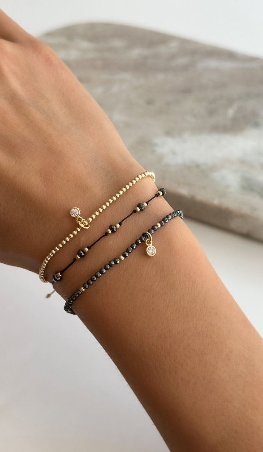 Bransoletki Selfie Jewellery | Bransoletka Jump Hematyt -