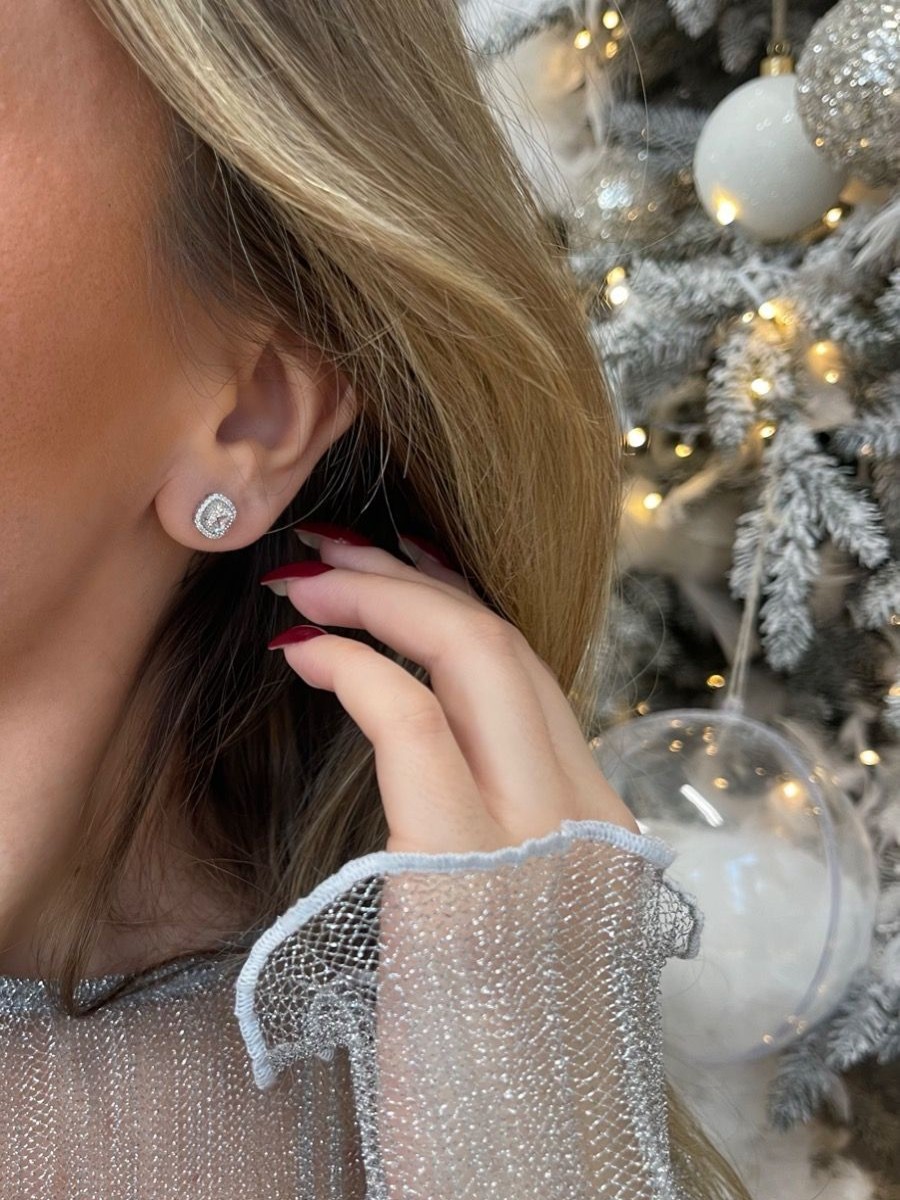 Kolczyki Selfie Jewellery | Kolczyki Can Afford Silver -