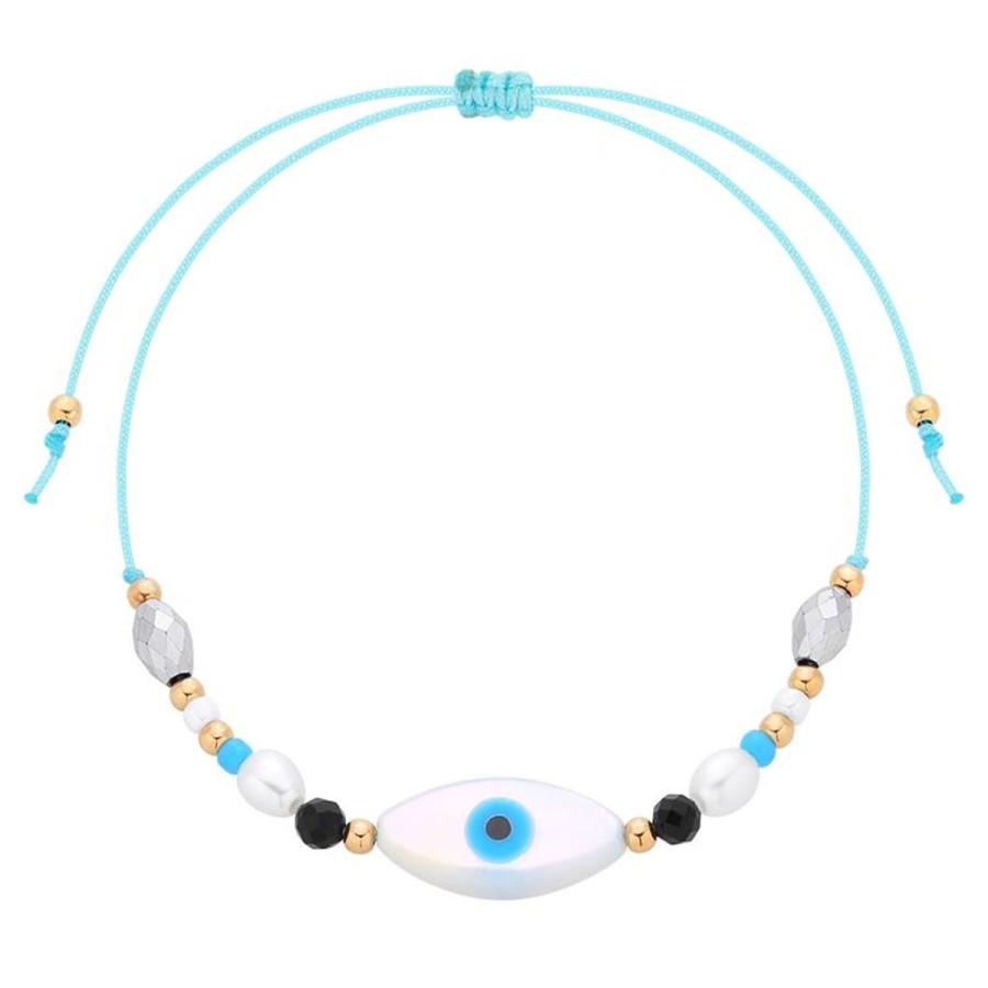 Bransoletki Selfie Jewellery | Bransoletka Z Okiem Proroka Mykonos -