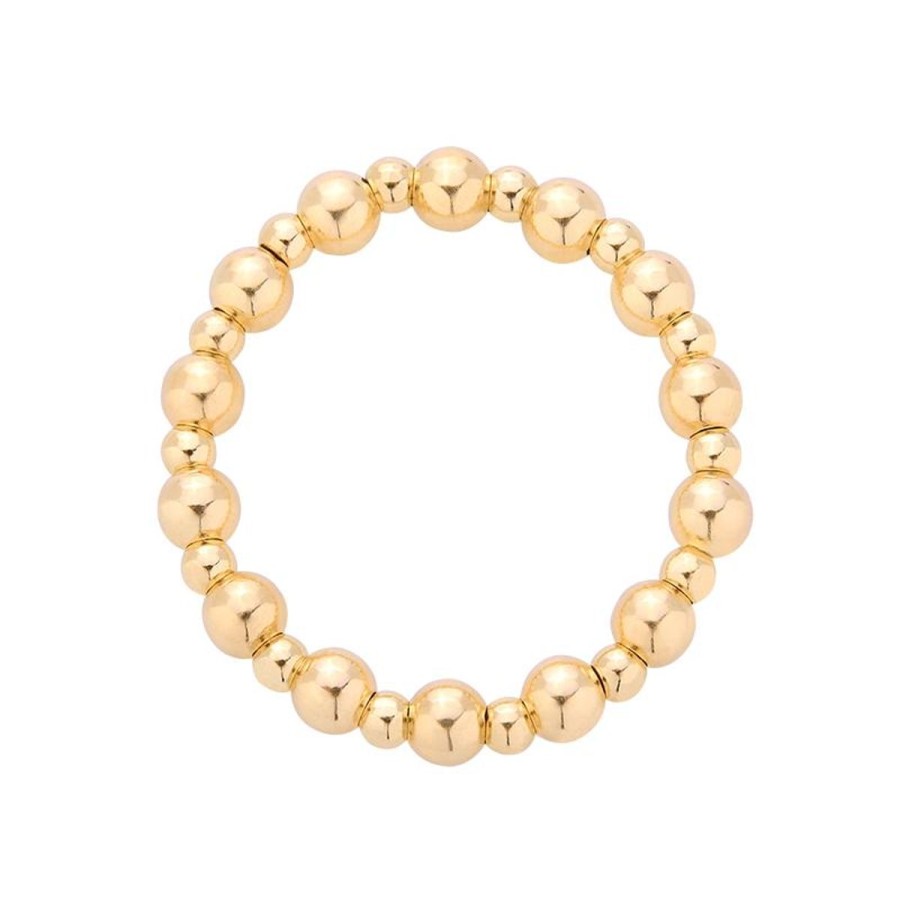 Pierscionki Selfie Jewellery | Pierscionek Elastyczny Sunshine Gold -