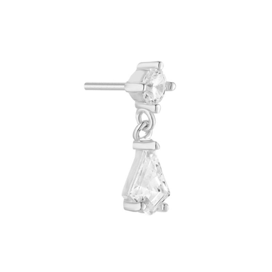 Kolczyki Selfie Jewellery | Kolczyk Short Story Silver -