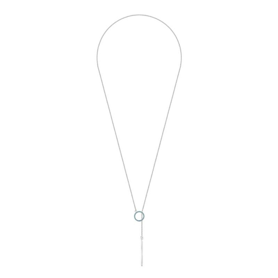 Naszyjniki Selfie Jewellery | Naszyjnik Karma Turquoise Silver -